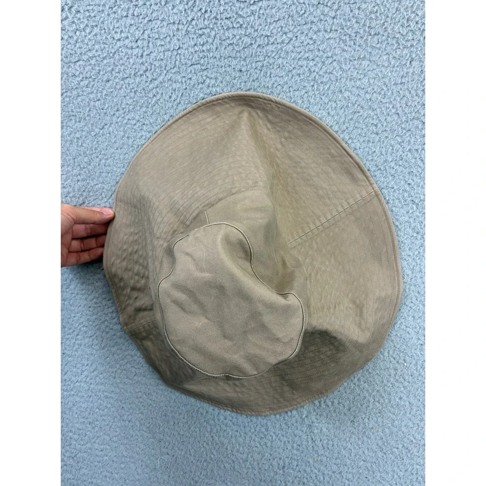 Uniqlo C UV Protection Wide Brim Sun Hat Womens OSFA Beige Beach Minimalist